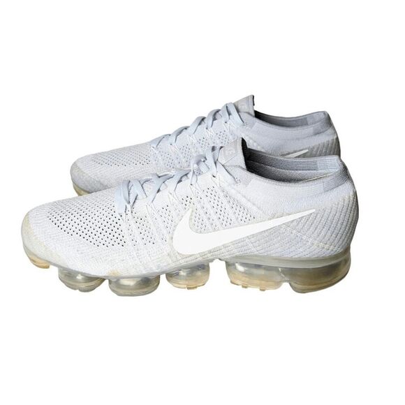 NIKE Air VaporMax 'Pure Platinum' Running Shoes Size 12 - Picture 2 of 12